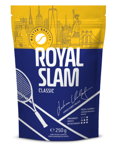Kawa ziarnista Royal Slam Nowy York Classic 250g